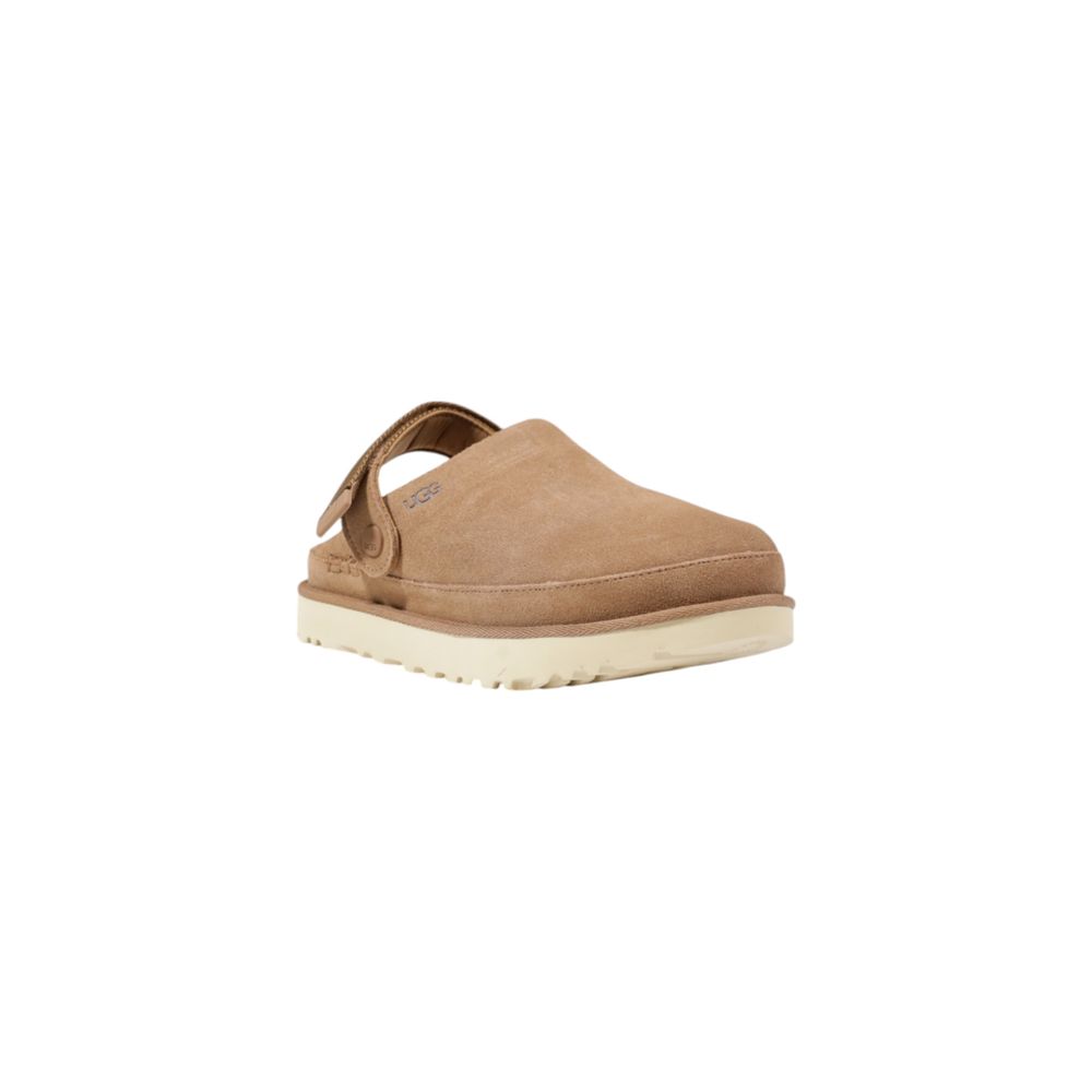 Beige Recycled Polyester Platform Pumps - Afbeelding 2