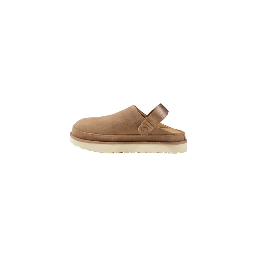 Beige Recycled Polyester Platform Pumps - Afbeelding 3