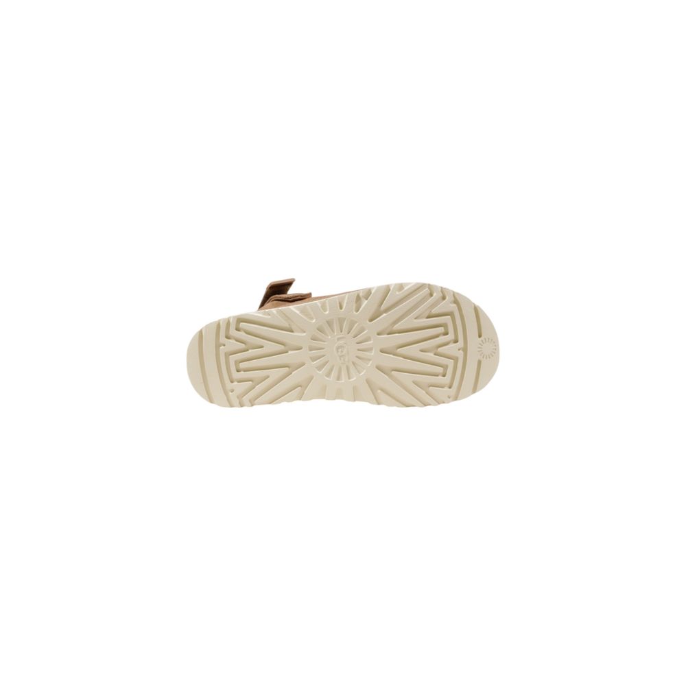 Beige Recycled Polyester Platform Pumps - Afbeelding 5