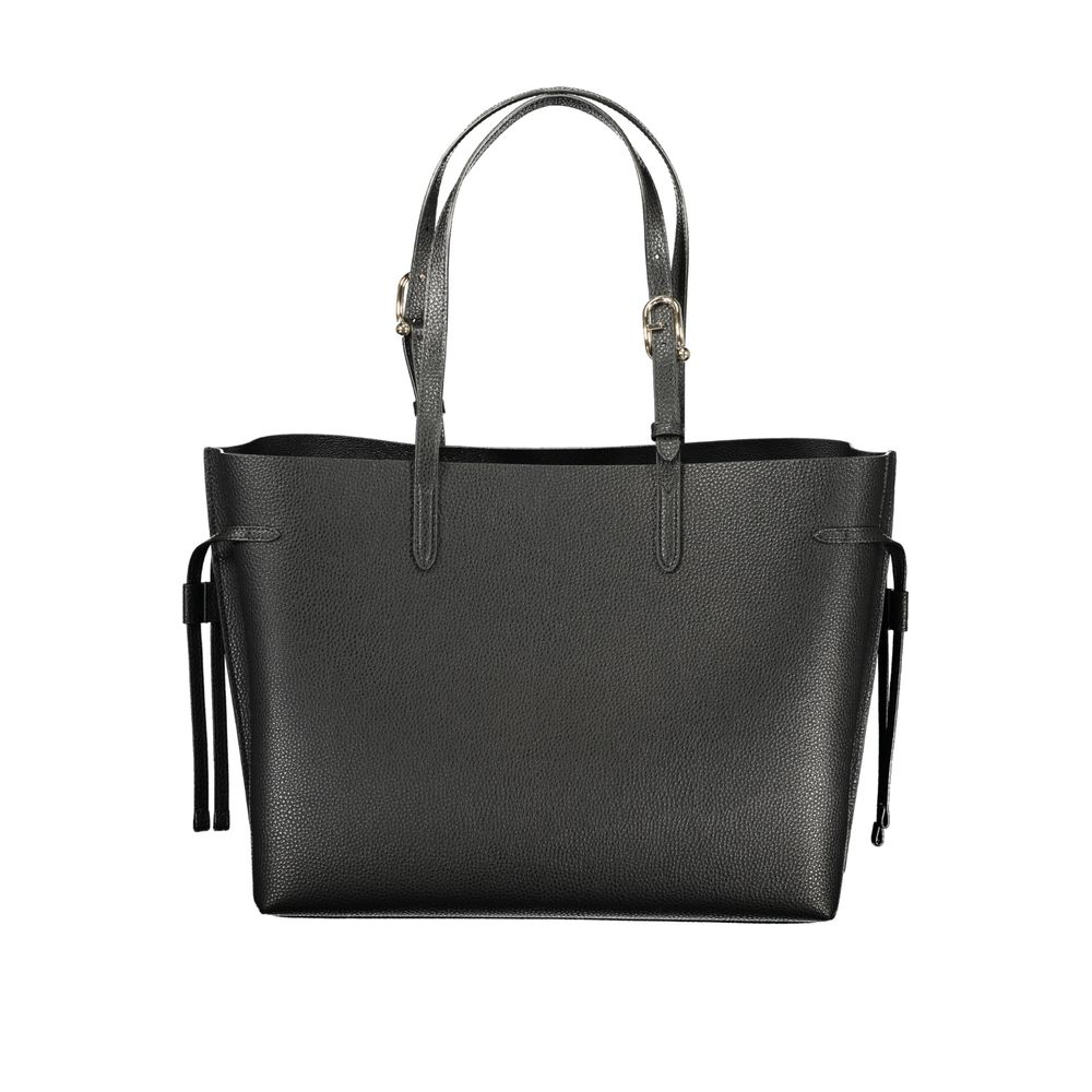 Black Leather Women Handbag - Afbeelding 2