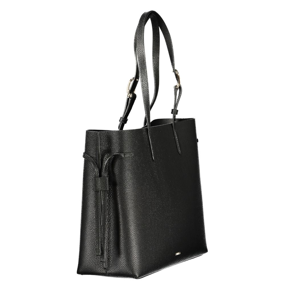 Black Leather Women Handbag - Afbeelding 3