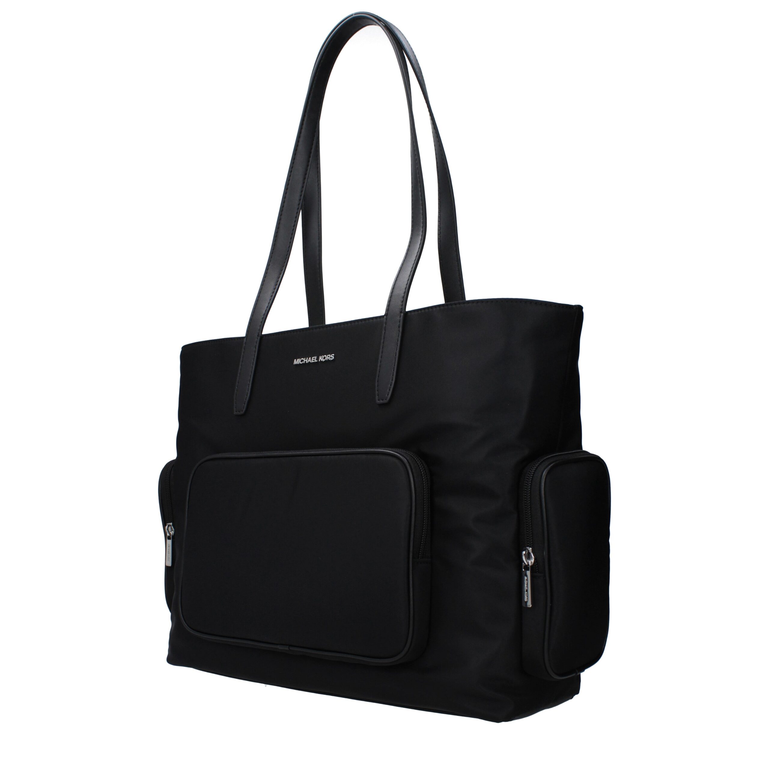 Black Fabric Shoulder Bag - Afbeelding 2