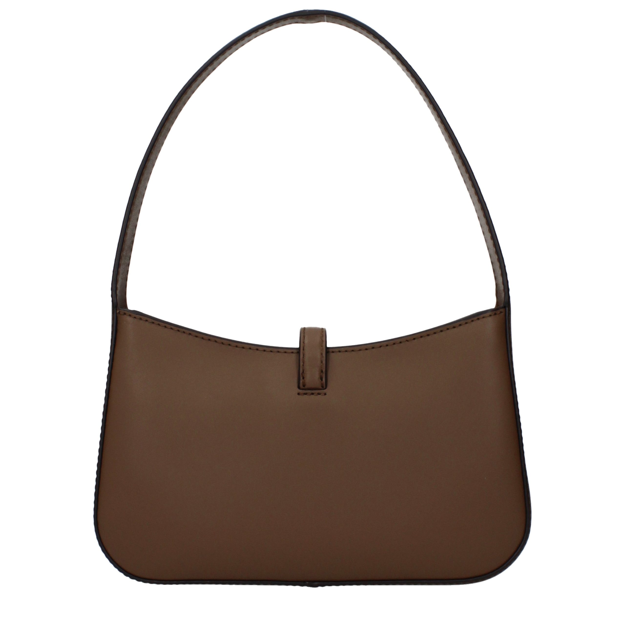 Brown Leather Handbag - Afbeelding 3