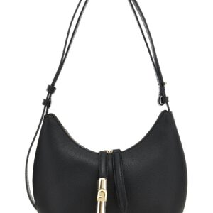 Black Leather Shoulder Bag